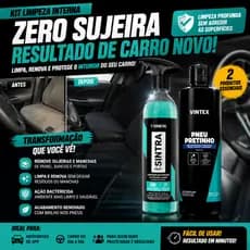 KIT LIMPEZA INTERNA AUTOMOTIVA | Limpe, renove e proteja o interior do seu carro com resultado profissional.