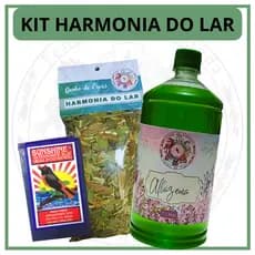 Kit Limpeza do Lar com Alfazema 1 Litro Banho de Ervas 40g e Anil em Pó Africano Wagi Original