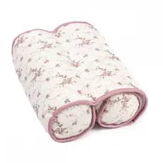 Rolinho Segura bebe Menina Floral Rosê  Segura Bebe Floral Rosa Antigo