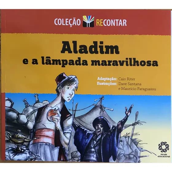 Col. Recontar - Aladim e a Lâmpada Maravilhosa