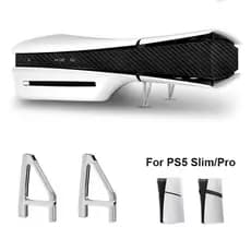 Suporte Horizontal PS5 Slim / PS5 Pro Base Para Console Deitado Playstation 5 Slim Estável