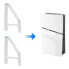 Suporte Horizontal PS5 Slim e PS5 Pro Suporte Console Deitado Estabilizador Playstation