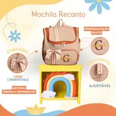 Mochila Maternidade Personalizado Menino | Coleção Encanto