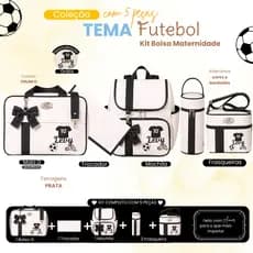 Kit Maternidade com 5 Peças Personalizado com Tema | Coleção Mamãe Coruja Bebê