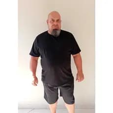 Kit 2 Camisetas plus size Dry Fit academia treino esportes G1 Ao G5