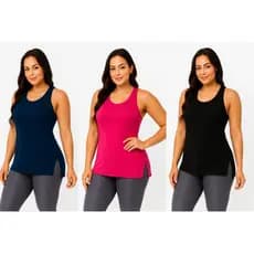 kit 3 Regata Premium Dry Fit Cobre Bumbum Cores (Aleatórias) enviamos as cores acima sortidas conforme temos no estoque