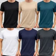 kit com 2 Camisetas Aleatórias  Dry Fit Masculina( não é possível Escolher cor acima, só tamanho )