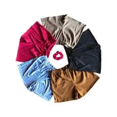 kit 5 ou 3 Short Canelado Básico Para qualquer ocasiões - Tamanhos P ao G2