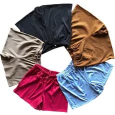 kit Short Infantil 5 ou 3 Canelado Básico Para qualquer ocasiões - Tamanhos 6 ao 12