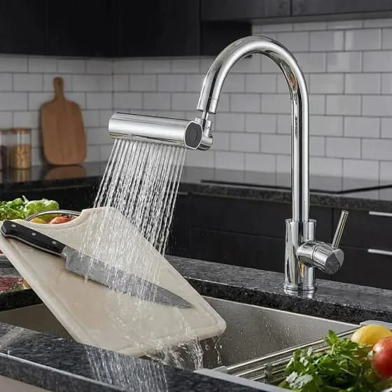 Extensor Torneira 360 Giratório Adaptador Arejador Chuveirinho Esguicho Filtro Pia Cozinha