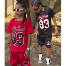 Conjunto Infantil Menino Juvenil Masculino Kit Bermuda e Camiseta Dry Fit Roupa Verão