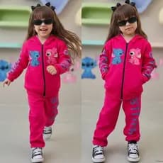 Roupa de Menina Kit 2 Peças Confortável e Estiloso do Stitch