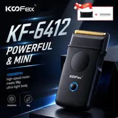 KF-6412 Barbeador Elétrico Masculino Máquinas De Barbeiro Profissional Mini Corpo 10000RPM Máquina De Barbear Alternativ