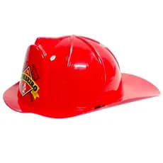 Kit 12 Capacete Bombeiro Fantasia Infantil e Adulto Tamanho Único