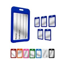 Kit 10 Portas Crachás De Identificação Para Trabalho e eventos