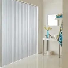 Persiana Cortina Vertical PVC Ideal para Banheiro, Cozinha e Sala.