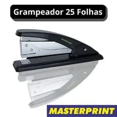 Grampeador de Papel Grande de Metal até 25 Folhas Resistente 19,5 cm grampos 26/6 Masterprint Mp400  100%ORIGINAL.