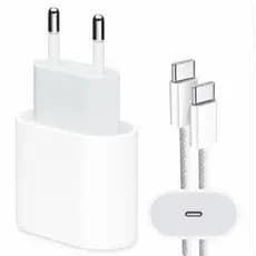 Carregador Completo iPhone 35W Turbo USB-C + Cabo 1m Tipo-C Compatível Com iPhone 15 16 17 Pro Max