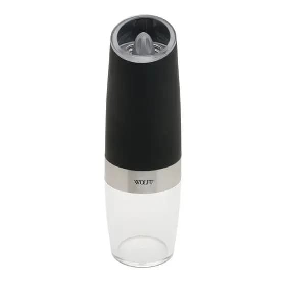 Moedor de Temperos Wolff Gravity Automático em Aço Inox Pret