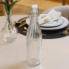 Garrafa com Tampa Hermética Lyor Aura 520ml Vidro
