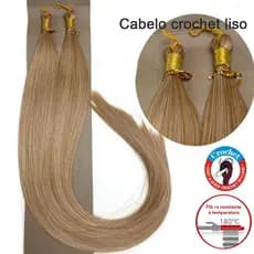 Cabelo Jumbo Orgânico CROCHET LISO 160g 70cm Braid Top Fibra HT