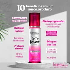 Bye Bye Volume e No Frizz Liso Mágico Forever Liss 200ml
