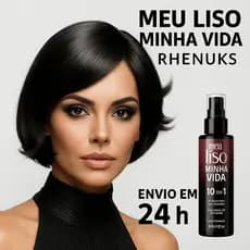 Spray Capilar Meu Liso Minha Vida Protetor Térmico 10 em 1 - Fios Hidratados e Sedosos | RHENUKS