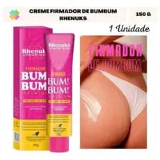 Gel Firmador  de BUMBUM, Creme para Celulite, Gel Creme Impina BUMBUM - BARRIGA - COXAS E ABDÕMEN, Rhenuks Cosméticos