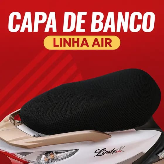 Capa de Banco de Moto - Antiss suor Impermeável 3D – Fica Seco, Anti-Calor e Conforto Máximo!