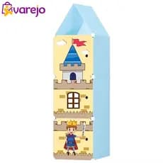 Armário Modular Infantil Castelo – Organizador com Portas Temáticas para Roupas e Brinquedos
