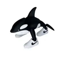 BALEIA ARTICULADA ORCA ORCALERO- MEME ITALIANO -UM BRINQUEDO INTERATIVO E DIVERTIDO-.