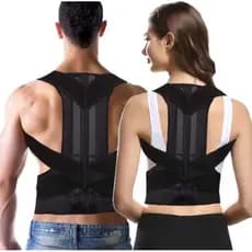 Cinta Colete Unissex Reforçada Corretor Postural Coluna Lombar Forte