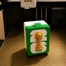 Box Caixa Porta Figurinha da Copa 2026