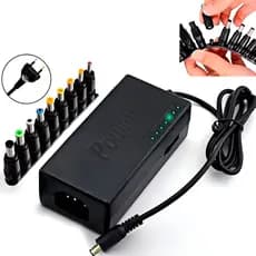 Fonte Carregador Universal 120w Para Notebook 10 Conectores Preto
