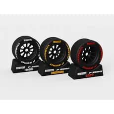Miniatura Pneu Fórmula 1 F1 Decoração Escritório Quarto Gamer Presente Automobilismo
