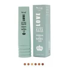 Base Líquida Alta Cobertura Rainha das Bases 12 Horas 612 Max Love 30ml