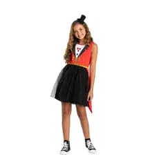 Fantasia Infantil Mágica Vestido Luxo Menina Mágico Fantasia Carnaval Halloween