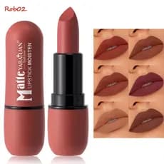 Batom Mate 24 Horas Copo Antiaderente De Veludo De Longa Duração À Prova D'água Para Meninas E Mulheres Maquiagem Labial