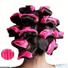 [Rob] 5/10/20 Pcs Rolos De Espuma Para Cabelos Flexíveis Sem Calor Adormecidos Mulheres Cachos Naturais Ferramentas