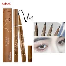 [Rob] Delineador Natural Macio SUAKE 0.05 Mm Sem Desbotamento De Longa Duração À Prova D'água