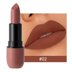 Batom 24 Horas Copo Antiaderente De Longa Duração Fosco À Prova D'água De Veludo Para Mulheres Maquiagem Labial Colorida