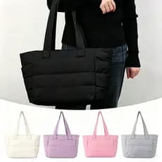 Bolsa Feminina Grande Capacidade Versátil para Trabalho/Estudo