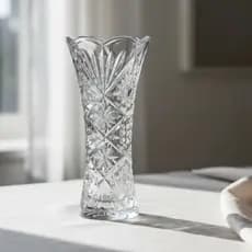 Vaso Decorativo 19cm Petrificado em Vidro Grosso Resistente