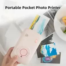 HPRT CP2100 Mini Impressora Fotográfica Bluetooth Selfie Pequena Totalmente Automática Para Conexão De Celular