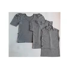 Kit Blusa Feminina Canelada Variadas/ Modelos-Manga Princesa / Babado / Gola Alta- Tamanho Único veste do 36 ao 42