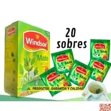 CHA MATE BOLIVIANO WINDSOR 20 SAQUINHOS