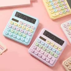Calculadora Colorida Morandi De 12 Dígitos Teclado Mecânico De Ponto Grande Escola & Papelaria De Escritório Multineos