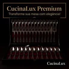 Conjunto de Talheres Inox 76 Peças Mesa Jantar Elegante