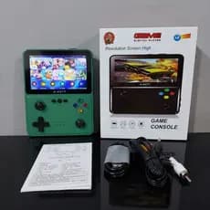 Console portátil de Video Game Retrô X8 A-8277 Jogos Clássicos 4" Tela IPS alta desempenho brilho