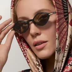 Óculos De Sol Femininos , Poligonais De Armação Pequena Da Moda Masculina E Feminina